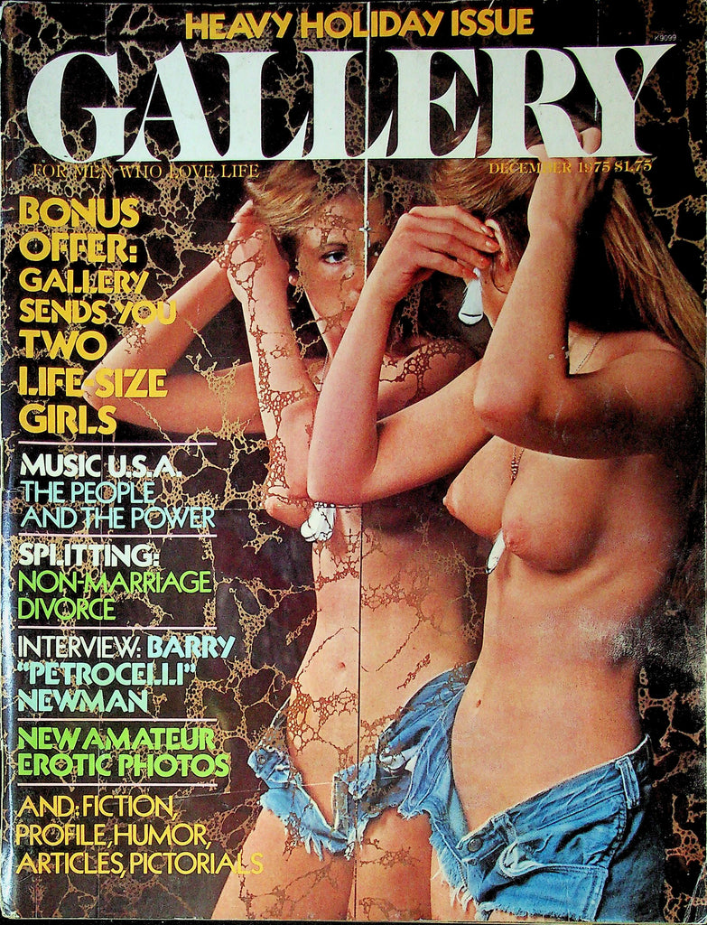 Gallery Magazine Ft. Barry Newman December 1975 052425RP