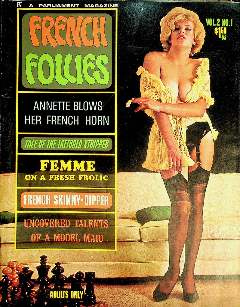 French Follies Magazine  Annette Blows Her French Horn / French Skinny Dipper  vol.2 #1  1964  Parliament     071126lmp-GSC