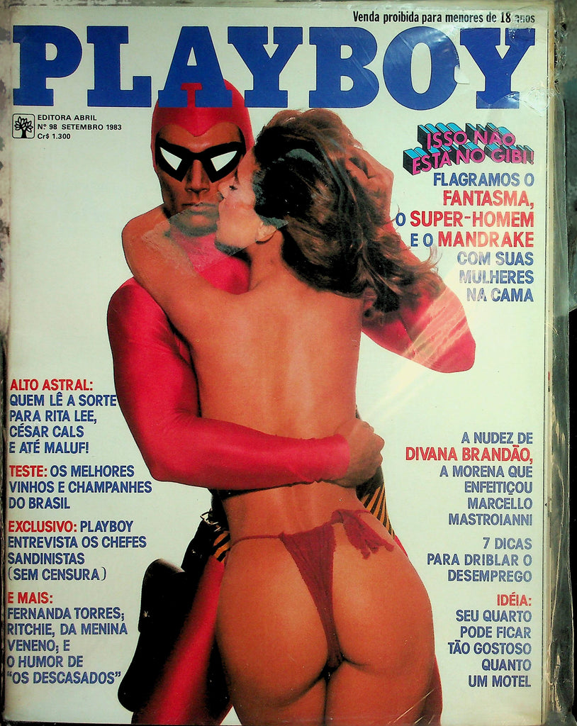 Playboy Portuguese International Magazine   September 1983   New/Sealed   022626lmp