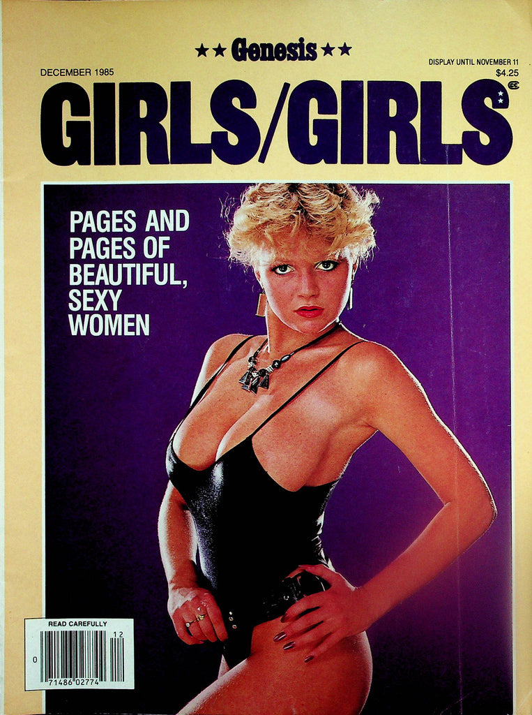 Genesis Girls/Girls Magazine  Beautiful Sexy Women   December 1985   091325lm-p