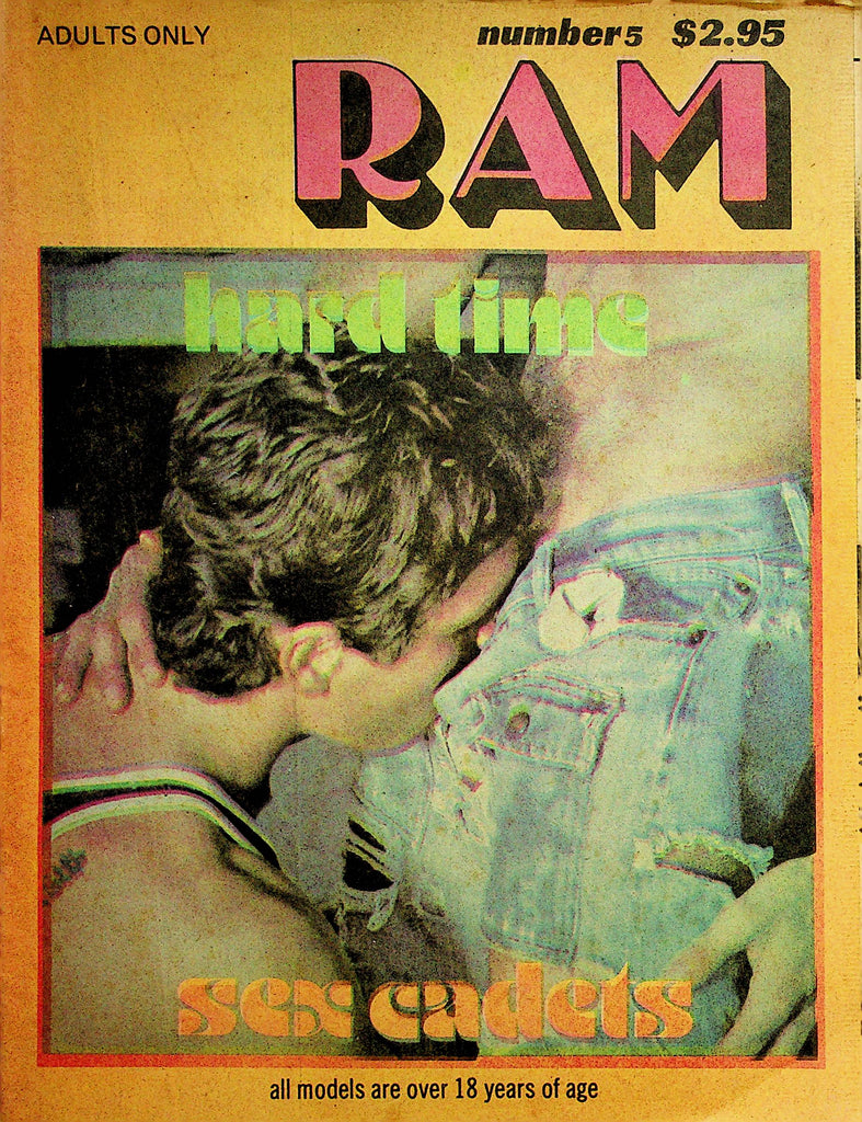 Ram Gay Newspaper Magazine   Hard Time / Sex Cadets  #5  1970's          072923lm-p