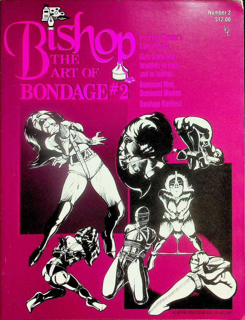 Bishop The Art Of Bondage Magazine  #2 1993 London Enterprises  103026lmp-GSC