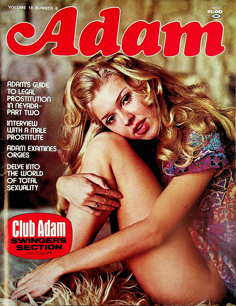Adam Magazine   Covergirl and Centerfold  Andrea Bregar  vol.18 #4 1974     040924lm-p