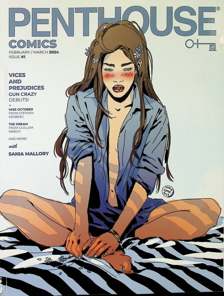 Penthouse Comics Magazine Issue #1 February/March 2024 One in Ten Cover I Llovet -061924AMP