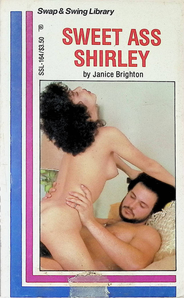 Sweet Ass SHirley by Janice Brighton SSL-164 Swap & Swing Library 1985 American Art Enterprise Adult Erotic Paperback Novel-070824AMP