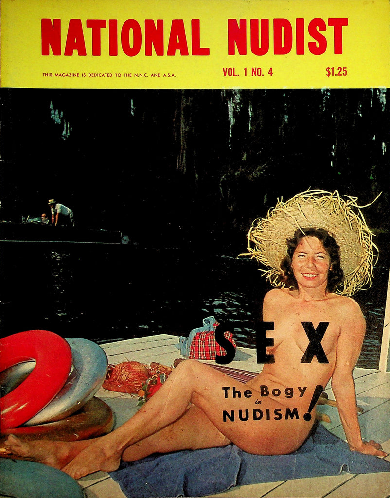 National Nudist Magazine  Sex The Bogy in Nudism!  vol.1 #4 1960's         070726lmp-GSC