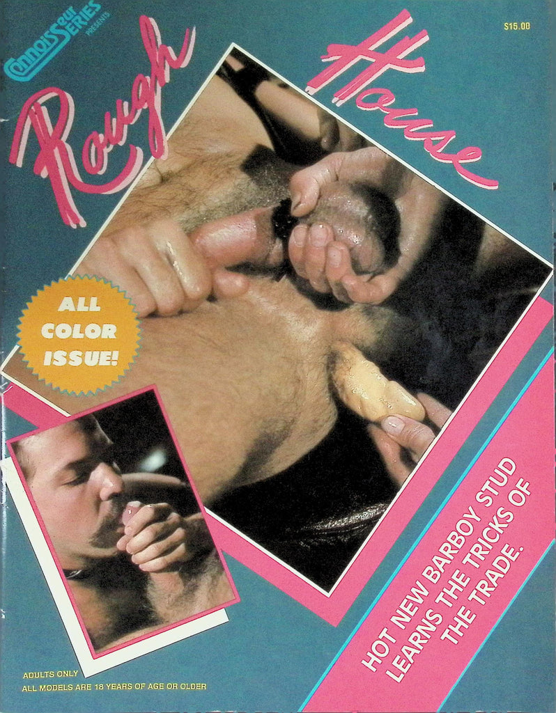 Rough House Gay Magazine 1980s Hot New Barry Stud  100526LLP