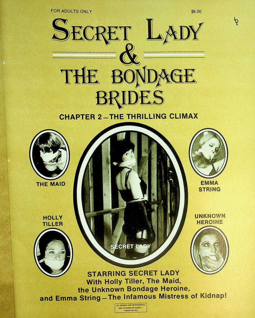 Secret Lady & The Bondage Brides Magazine  Chapter 2  Secret Lady, Holly Tiller & Emma String  1978 London Enterprises    080826lmp-GSC