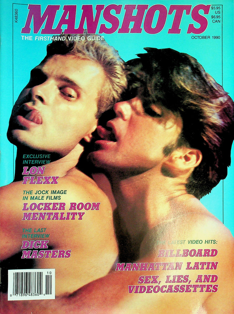Manshots Gay Magazine  Locker Room Mentality / Dick Masters Last Interview   October 1990     021126lmp