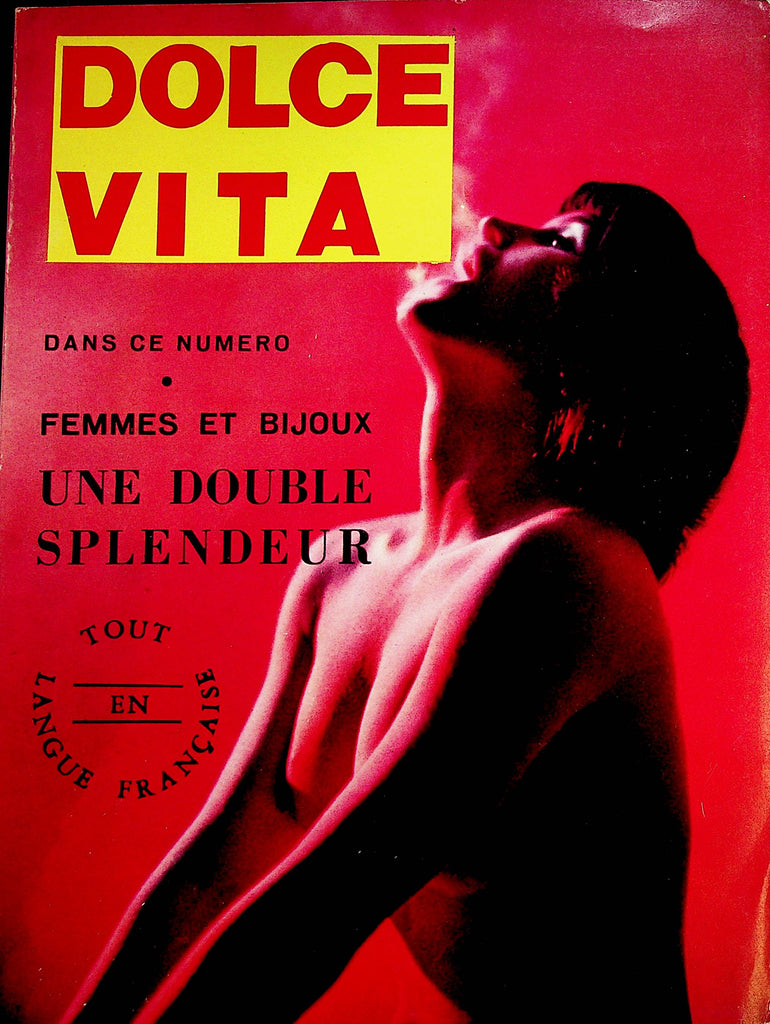 Dolce Vita French International Magazine  Centerfold Lina Hodfoot  #15 1969   050123lm-p