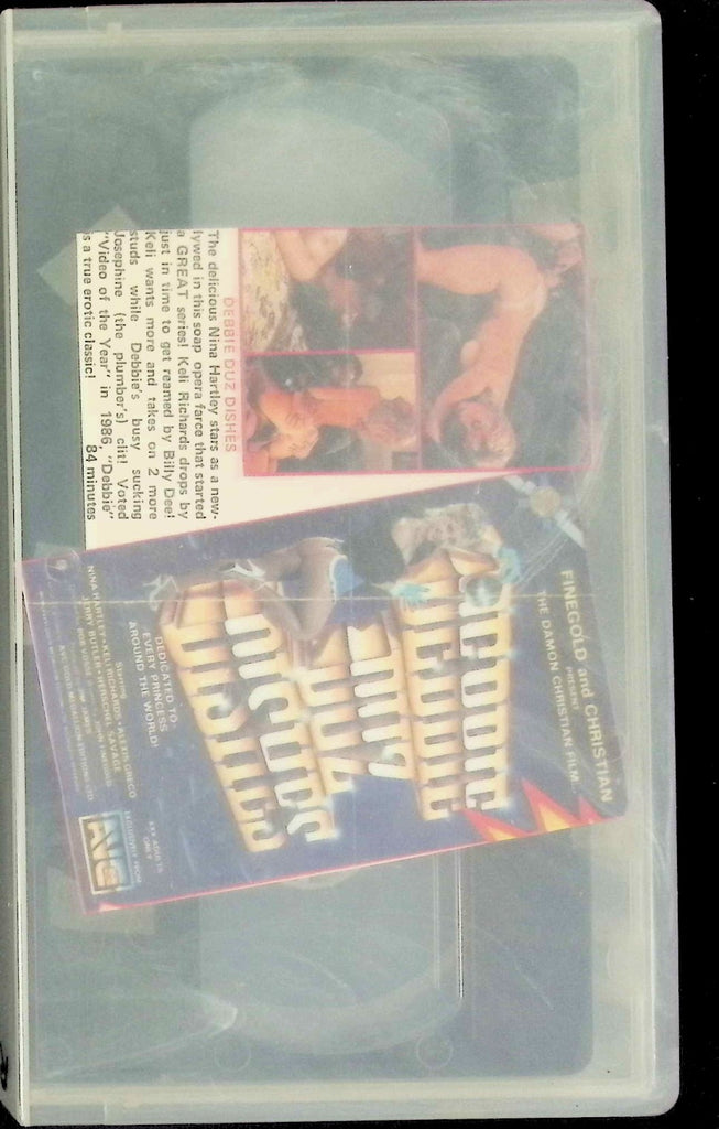 Debbie Duz Dishes ft. Ginger Lynn, Laurie Smith, Gina Valentino Adult VHS 102425AKVHS2