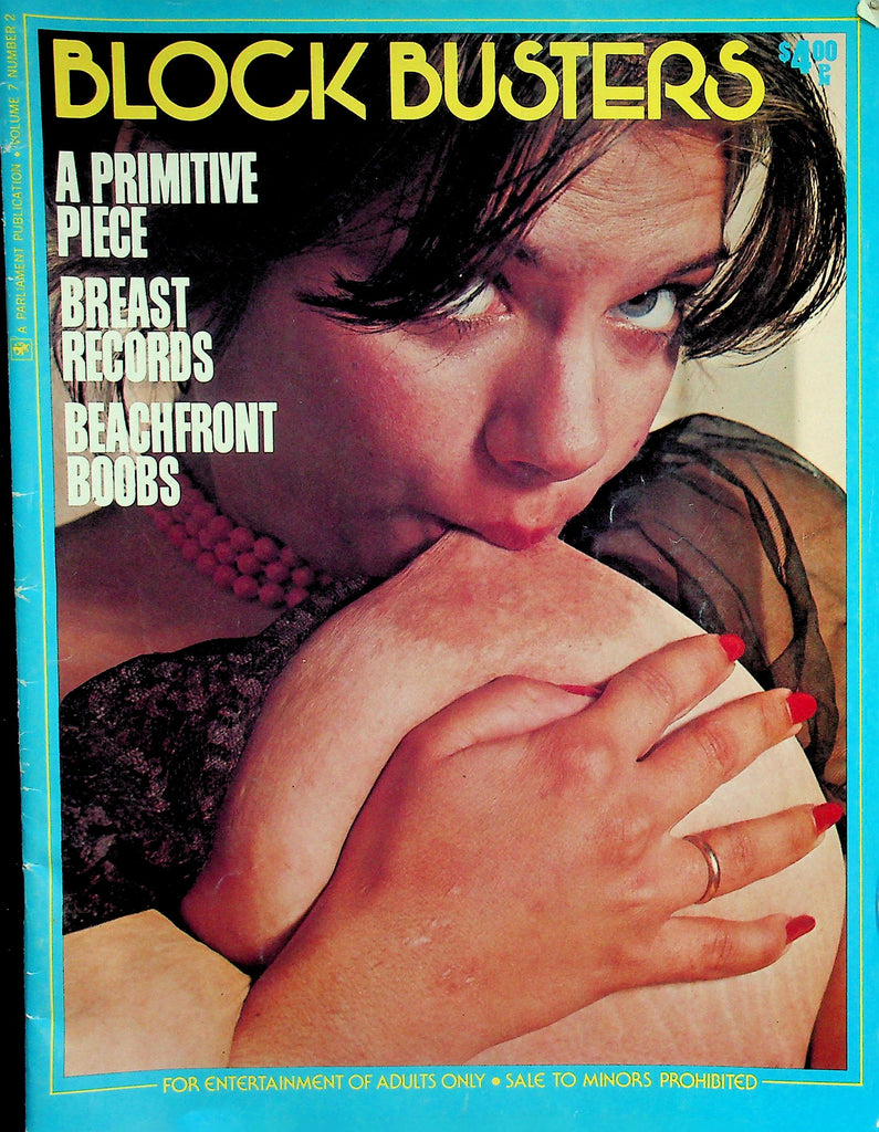 Block Busters Busty Magazine  Uschi Digard , Roxanne Brewer and More!  vol.7 #2  1977  080526lmp-GSC