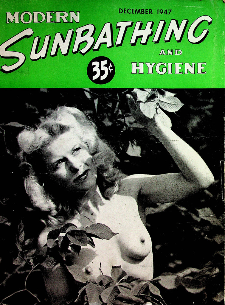 Modern Sunbathing And Hygiene Vintage Nudist Magazine  December 1947     061523lm-p2