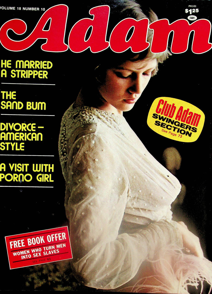 Adam Magazine  Covergirl Karen Kristensen  vol.18 #10  1974  061425lm-p