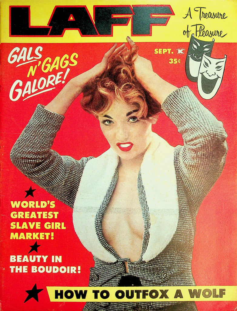 Laff Magazine  Gals N' Gags Galore!  Beauty In The Boudoir!   September 1959   032326lmp