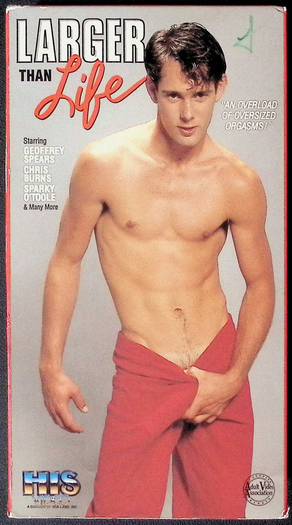 Larger Than Life His Video, A Division Of Vca Labs, Inc. Gay VHS 1995 102924JKVHS4