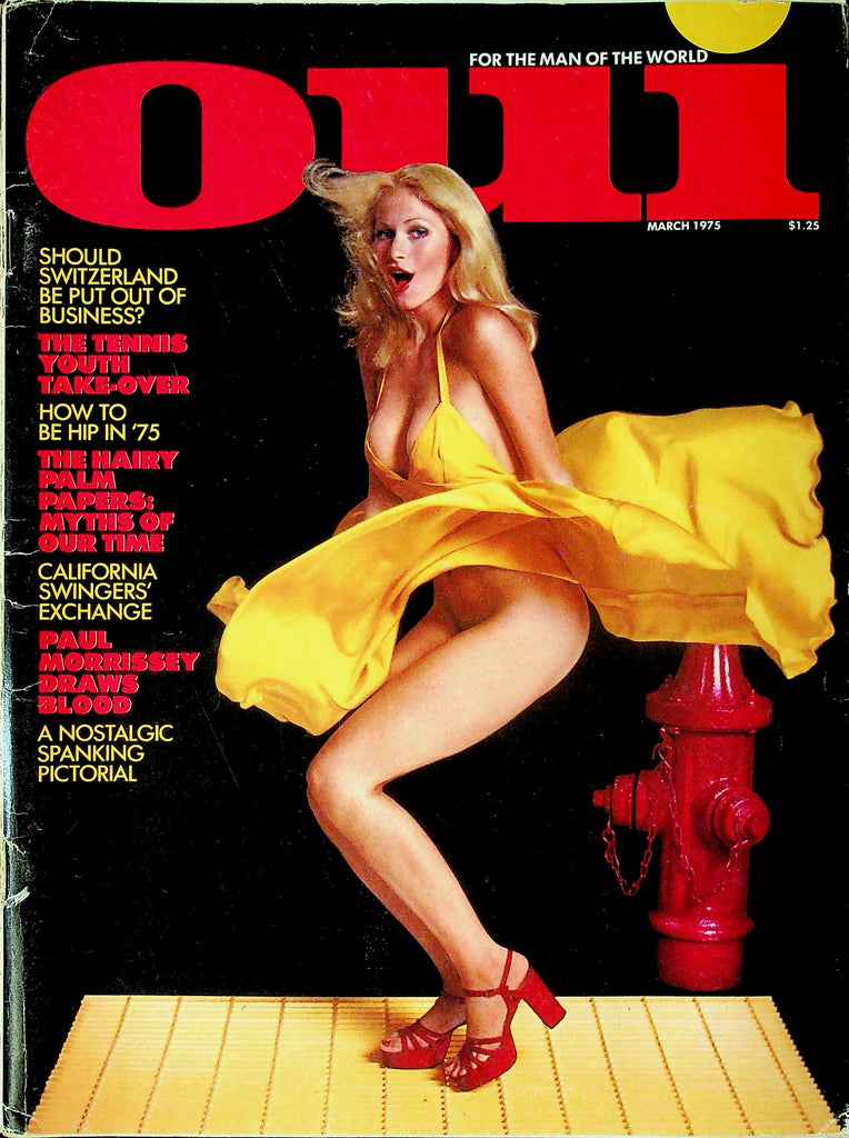 OUI Magazine Ft. Paul Morrissey March 1975 100625RP-