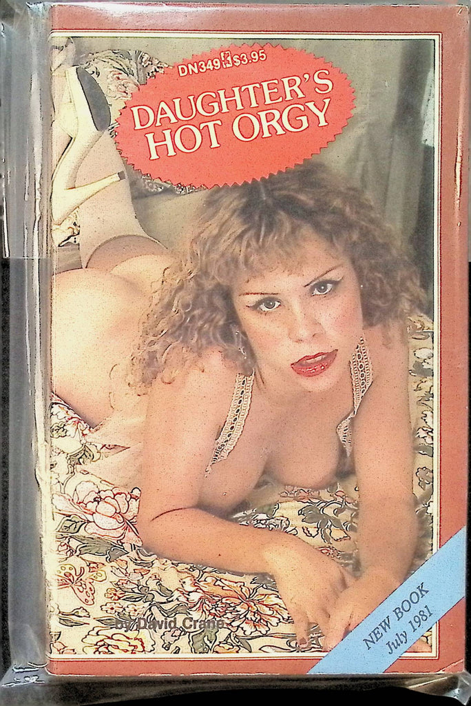 Daughter's Hot Orgy by David Crane 1981 DN349 Greenleaf Classics Adult Paperback Novel -120324AMP