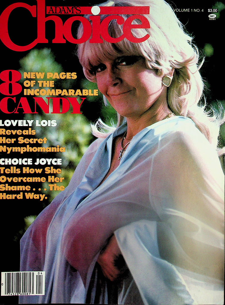 Adam's Choice Magazine   Candy Samples, Roberta Pedon, Joyce Gibson  vol.1 #4 1979     050624lm-p