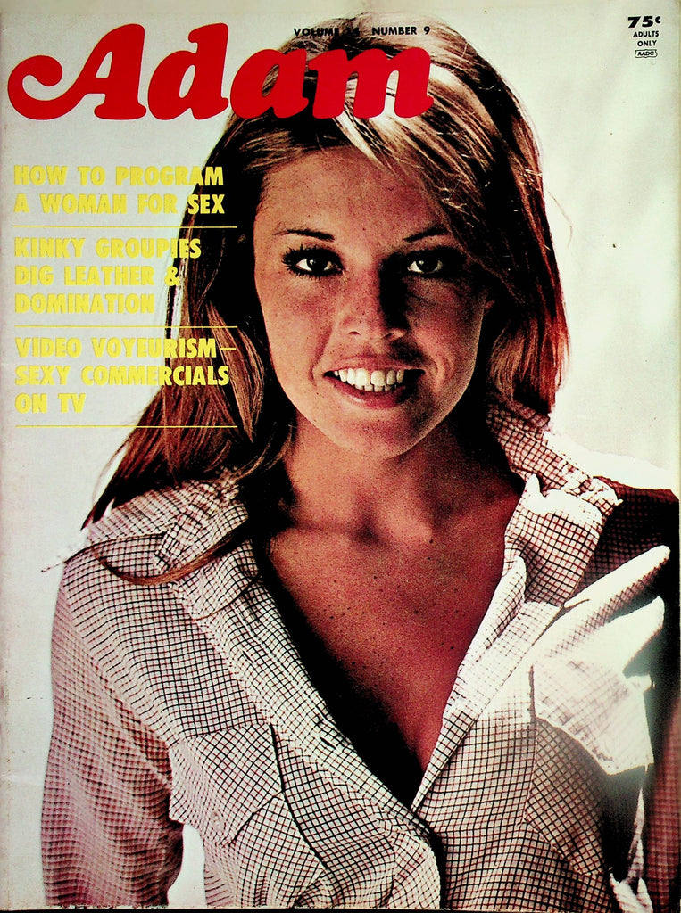 Adam Vintage Magazine  Covergirl Sandy Barton / How To Program A Woman For Sex  vol.14 #9  1971   091025lm-p