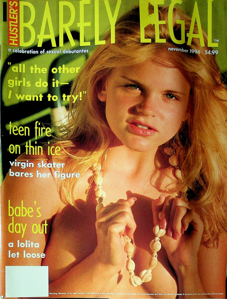 Hustler's Barely Legal Magazine Ft. Natalie & Persis November 1994 091025RP-