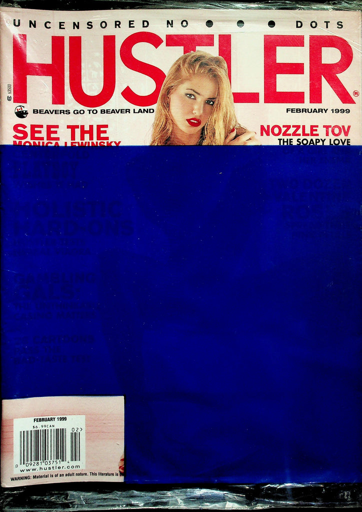 Hustler Magazine  February 1999  new/sealed   121925lmp