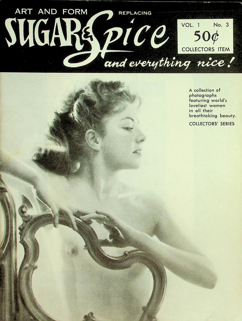 Art And Form Sugar & Spice And Everything Nice! Digest  Beautiful Nude Models  vol.1 #3  1966      013126lmp