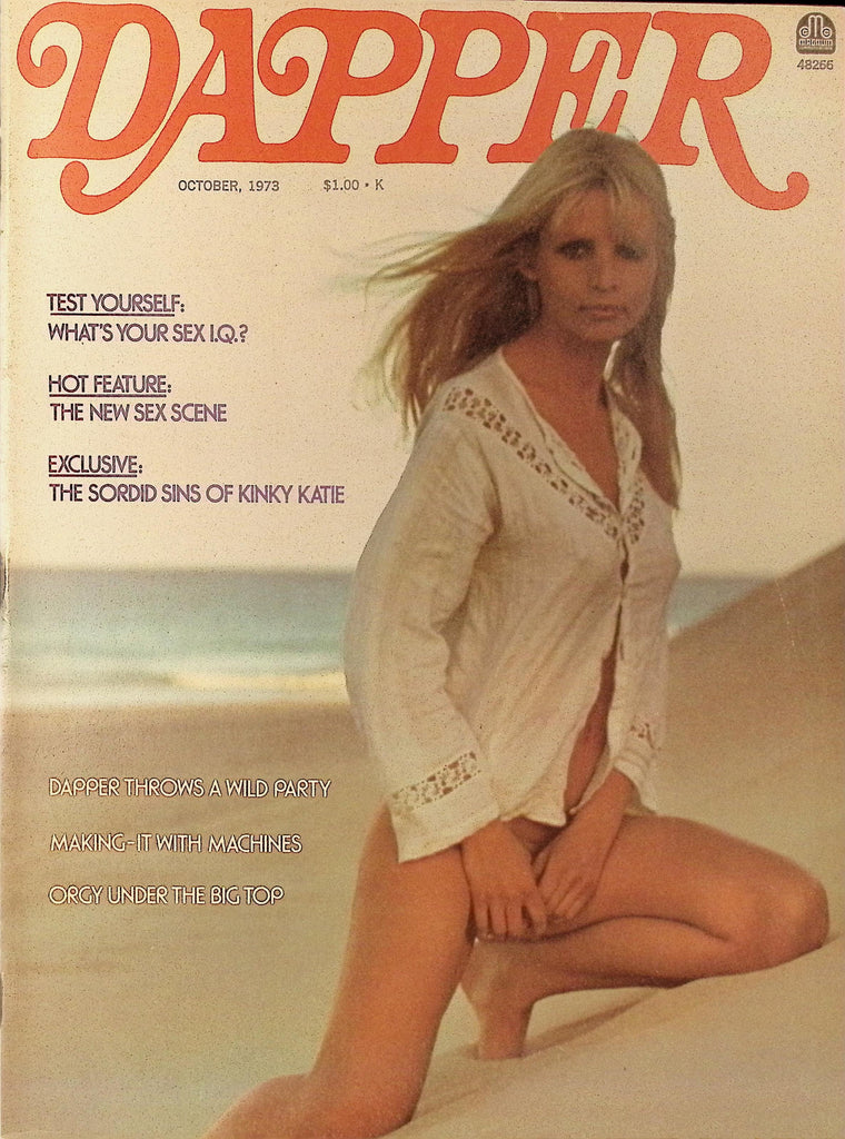Dapper October 1973 Vol 7 #8 1973 My Boobs are Too big Lucky Jimmy  122425AMP