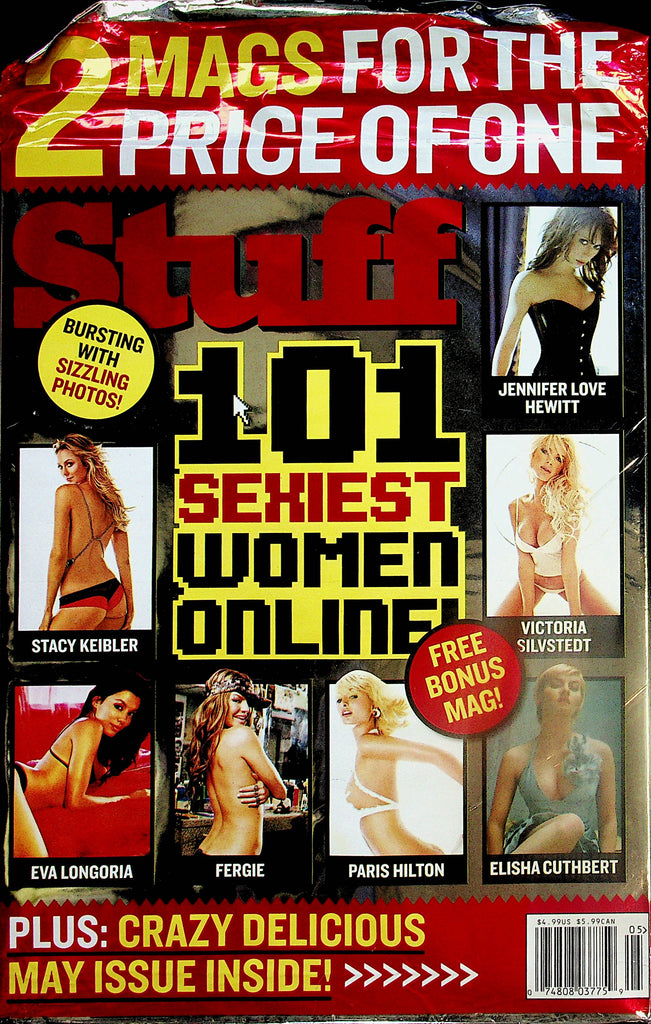 Stuff Magazine  101 Sexiest Women On Line : Victoria Silvstedt, Eva Longoria, Paris Hilton & More! new/sealed    113024lm-p
