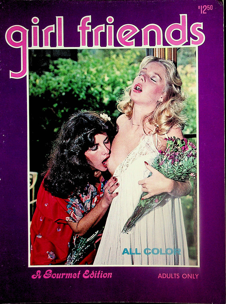 Girl Friends Lesbian Magazine   Sandy & Violet  #1 1980's Gourmet Edition   031324lm-p2
