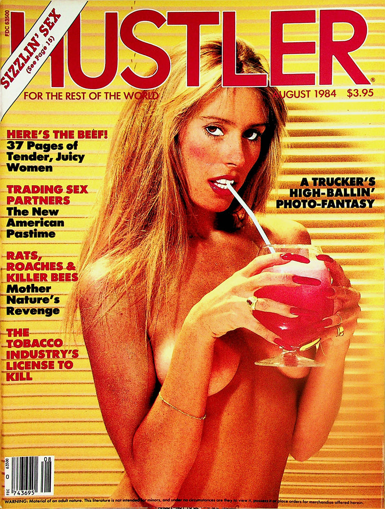 Hustler Magazine   Covergirl Lori / Trading Sex Partners  August 1984   020624lm-p