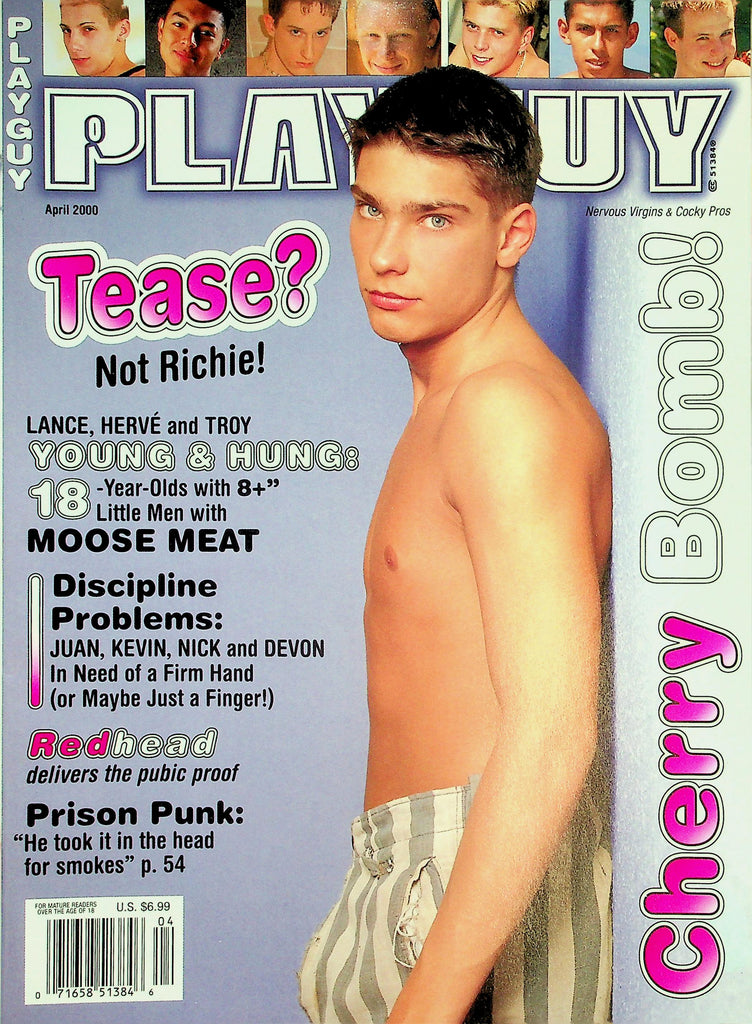 Playguy Gay Magazine  Cover Guy Richie  April 2000   031326lmp