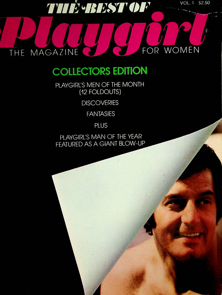 The Best Of Playgirl Magazine  Man Of The Year Giant Poster Peter Lupus  vol.1  1980's      091823lm-p2