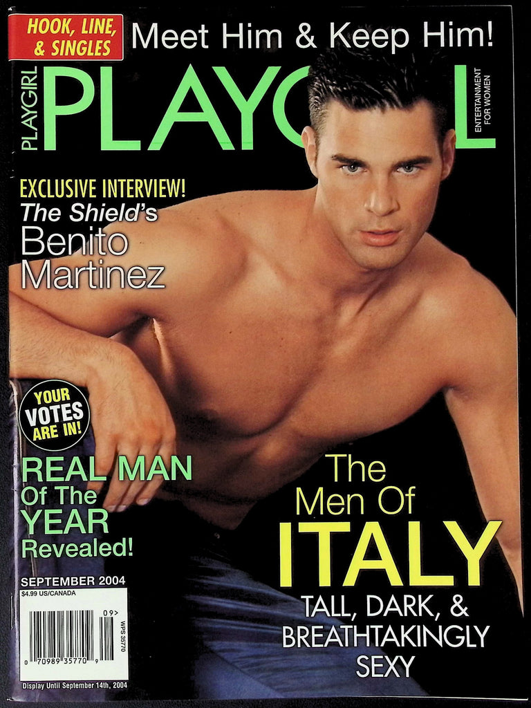Playgirl Magazine Benito Martinez September 2004 051526AKP-95