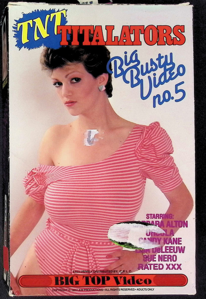 TNT Titalators: Big Busty Video #5 ft. Lisa De Leeuw, Sue Nero, Miss Candy Kane Adult VHS L&W Productions 121025AKVHS