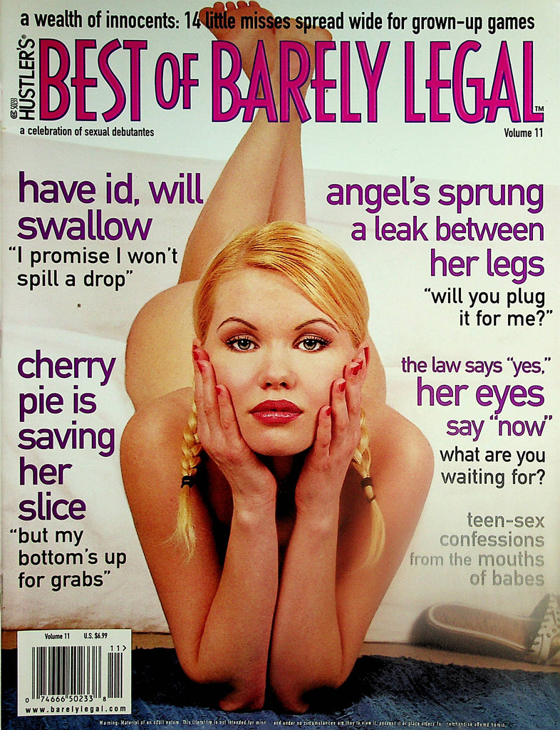 Hustler's Best Of Barely Legal Magazine   Covergirl Daisy vol.11  1999  122924lm-p