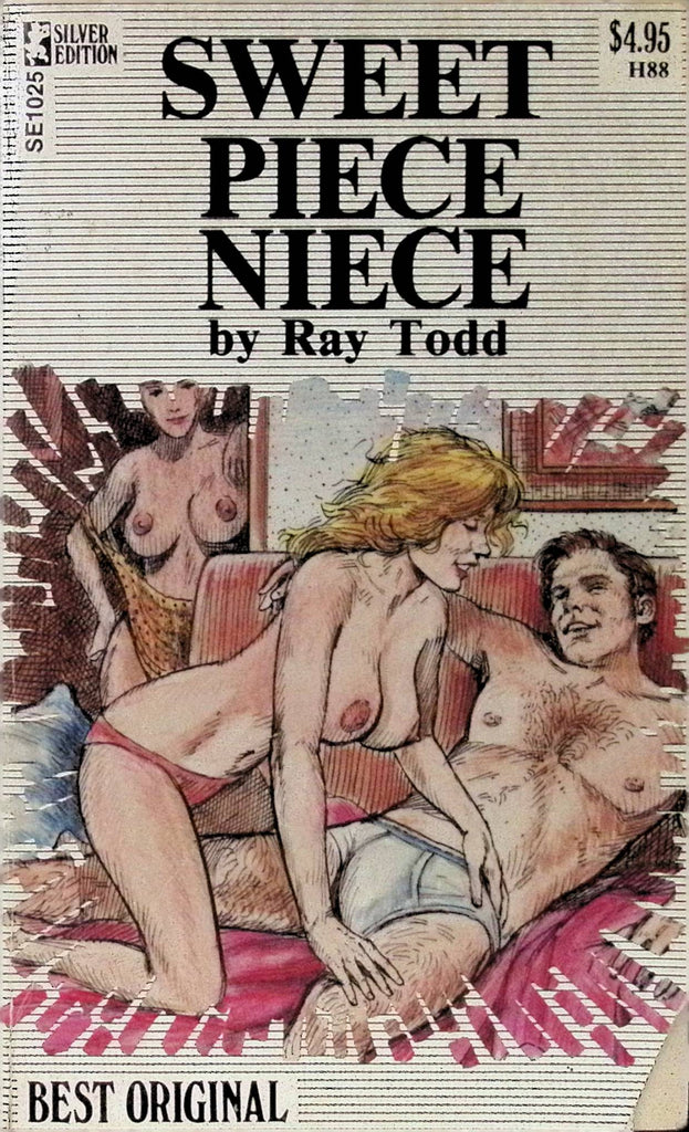 Sweet Piece Niece by Ray Todd Best Original Silver Edition Books Greenleaf Classics 1970s Adult Novel -042224AMP