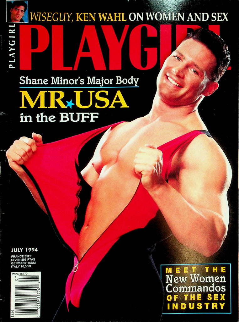 Playgirl Magazine  Shane Minor Mr USA In The Buff   July 1994  031826lmp