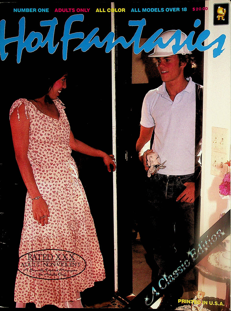 Hot Fantasies Magazine   Kim and Her Phone Guy   #1   1980's  Classic Edition      111723lm-p