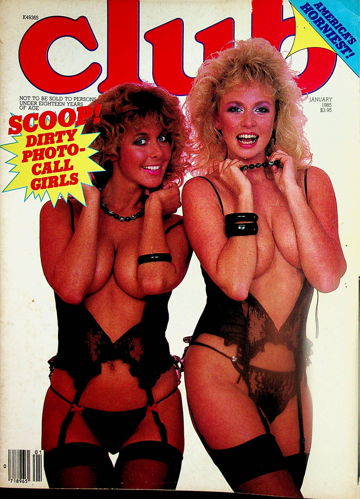 Club Magazine  Miss Jones / Lynda  January 1985   020124lm-p