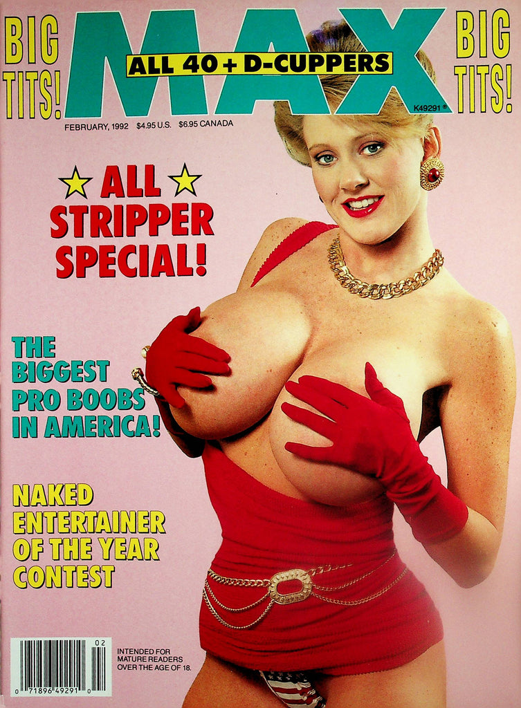 Max Busty Magazine  Kayla Kleavage, Justa Dream , Susie Boobies & More!  February 1992  072525lm-p