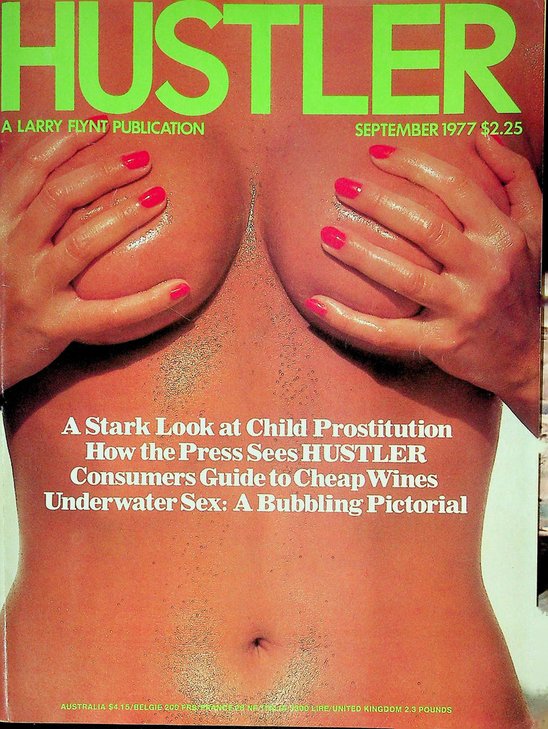 Hustler Magazine Ft. Larry Lisciotti & Bethany September 1977 061925RP-
