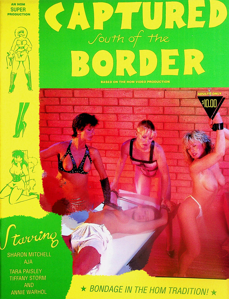 Captured South Of The Border Bondage Magazine  Sharon Mitchell, Aja, Tiffany Storm  1990 by HOM   120924lm-p