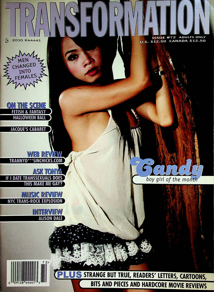 Transformation Magazine  Men Changed Into Females -  Covergirl Candy  #72  2010     121523lm-p
