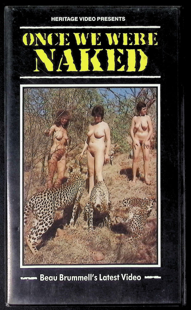 Once We Were Naked Adult VHS Beau Brummel Heritage Video 120325AKVHS