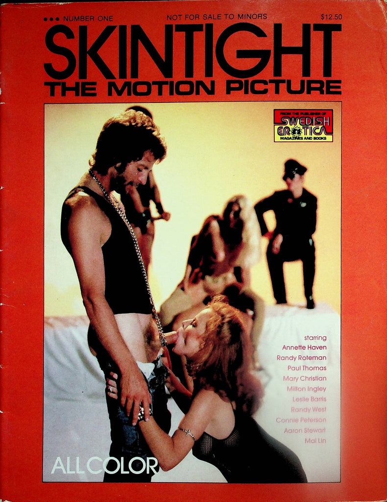 Skintight The Motion Picture Magazine   Annette Haven, Randy West, Mai Lin  #1 1980's  Swedish Erotica   090925lm-p