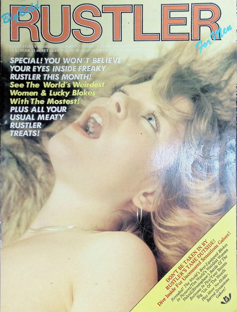 Rustler Magazine Vol 6 #4 1981 Girls Spreading Wide Open For You  102426LLP