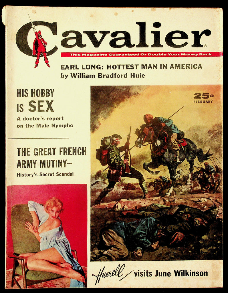 Cavalier Adult Magazine V9, #70 Feb. 1960 June Wilkinson Feature 091026HRP-53