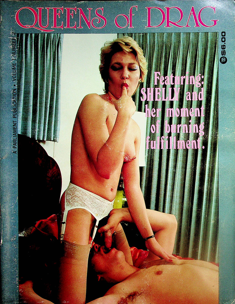 Queens Of Drag Magazine  Featuring Shelly  vol.1 #2 1986  Parliament Publication    100423lm-p