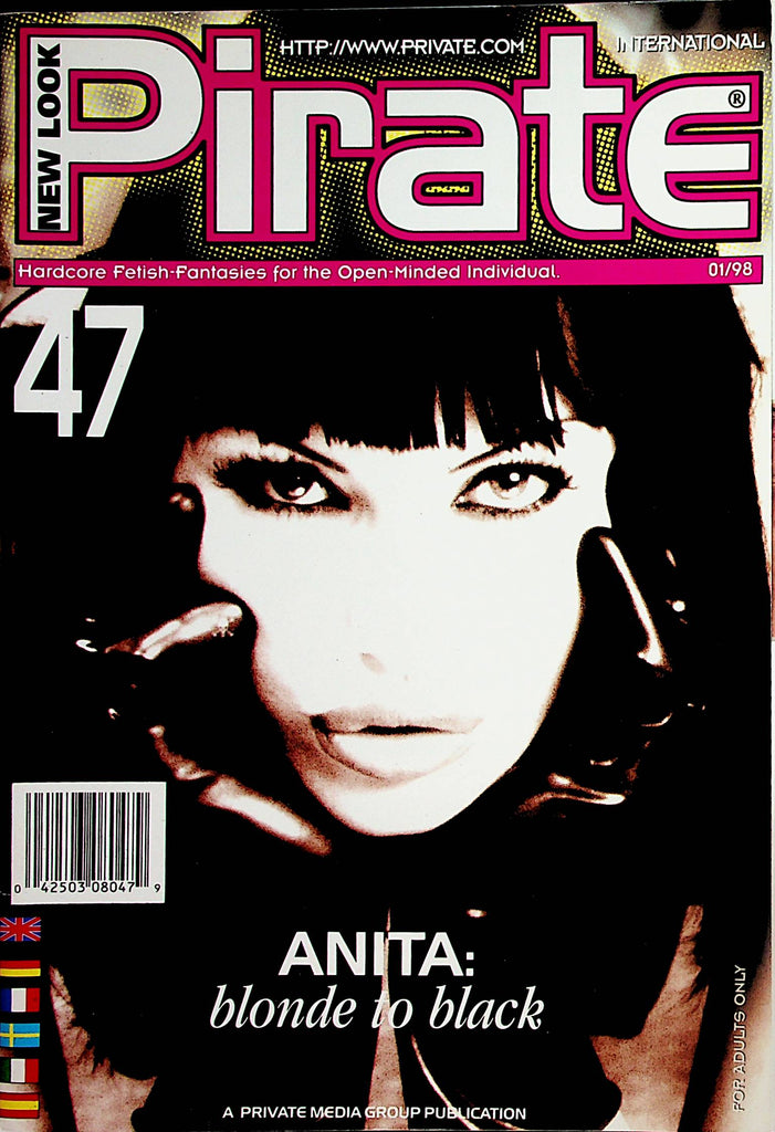 Pirate International Digest Magazine Anita: Blonde To Black  #47 1998  by Private   120223lm-p